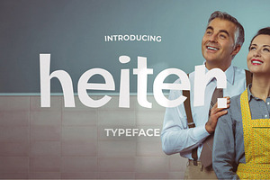 Heiter Retro Typeface