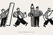 Work in Progress: 50 Characters, a Person Illustration by Veyla (Thumbnail 6 of 9)