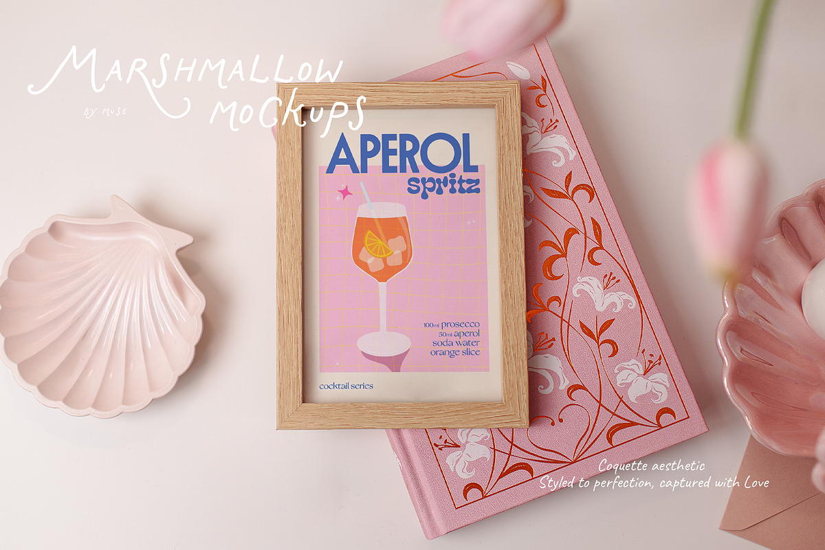 Marshmallow Frame & Card Mockups, a Product Mockup by Muse Mockups (Photo 13 of 13)