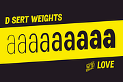 D Sert, a Sans Serif Font by Latinotype (Thumbnail 2 of 5)