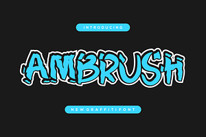 Ambrush Font