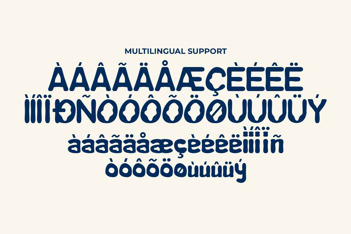 Wonder Summer – Funky Display Font, a Sans Serif Font by Artiveko (Photo 6 of 7)