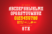 RADICAL, a Font by jakejarkor (Thumbnail 3 of 4)