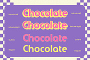 Gerline 3D, a Sans Serif Font by Craft Supply Co. (Thumbnail 3 of 8)