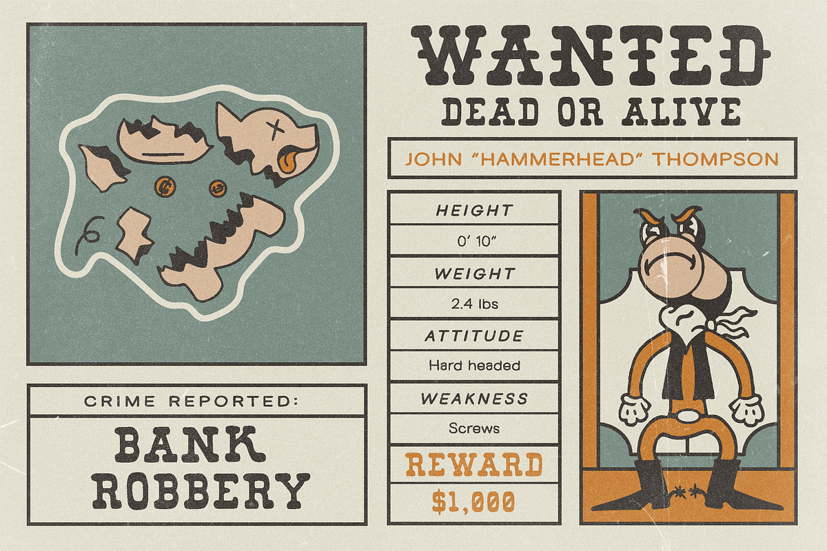 Piggy Bank Vintage Font Bundle, a Slab Serif Font by Dynamo Ultima (Photo 2 of 14)