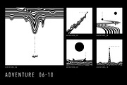 SurWave. 100 Optical Posters, an Object Graphic by Cosmic Store (Thumbnail 4 of 19)