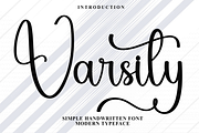 Varsity, a Handwritten Font by InermediaSTUDIO (Thumbnail 1 of 8)