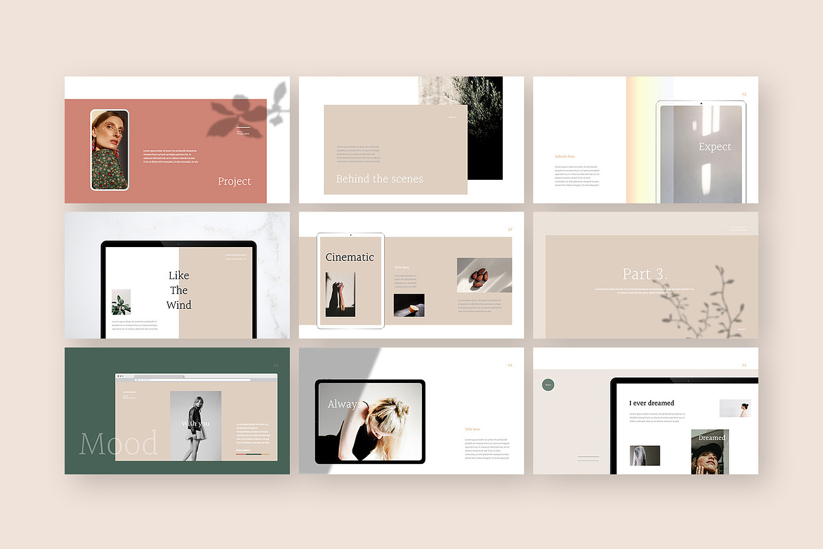 Glory PowerPoint Template, a Presentation Template by Simple P. (Photo 6 of 9)