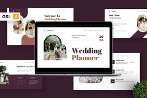 Wedding Planner - Weding GSL, a Presentation Template by Deepslide Studio