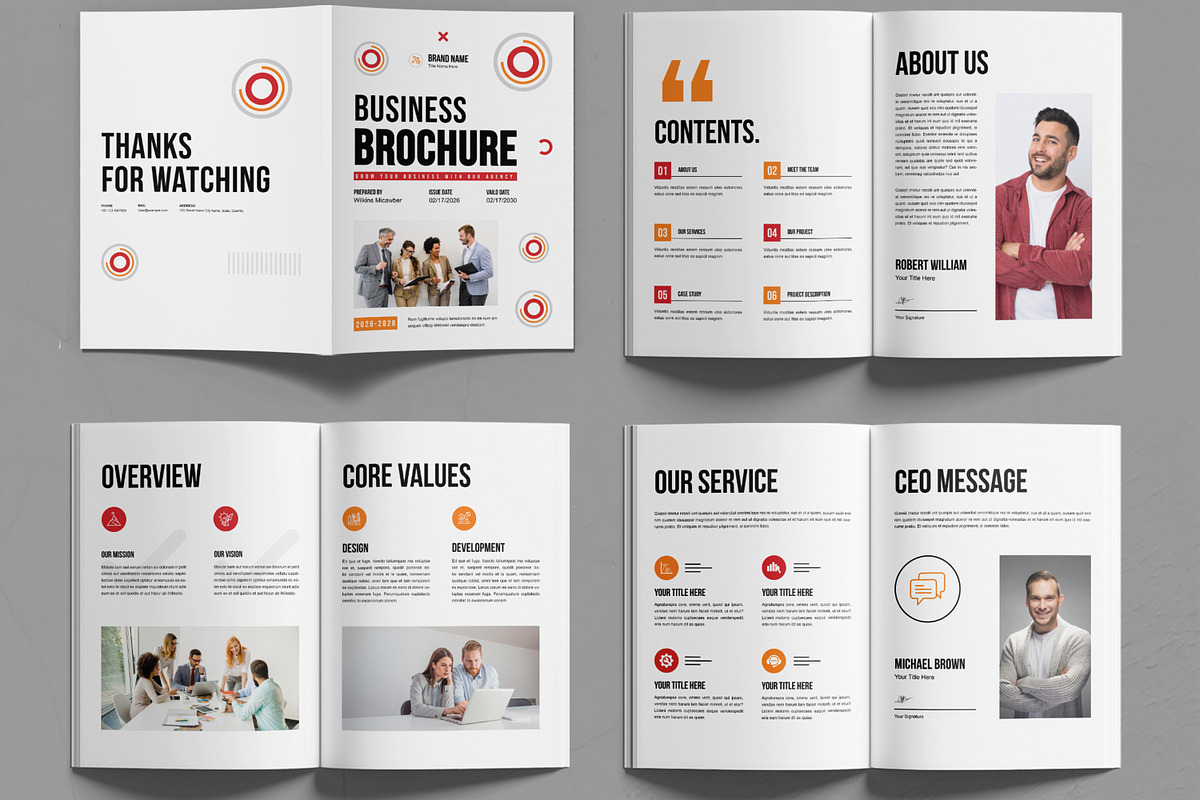 Business Brochure Design Layout, a Brochure Template by MightyDesign (Photo 2 of 6)