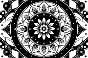 Floral Mandala Vector Bundle, an Illustration by jahid234 (Thumbnail 6 of 7)