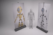 Roller Banner, an Object 3D Model by kjpargeterimages (Thumbnail 2 of 7)