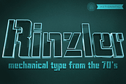 Rinzler AOE, a Sans Serif Font by Astigmatic (Thumbnail 1 of 5)