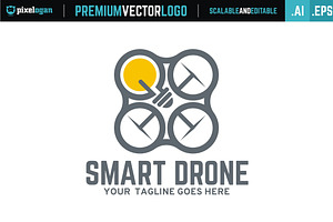 Smart Drone Logo