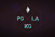 Polygonal Typeface + Vector Elements, a Graphic by Anton Moek (Thumbnail 6 of 10)