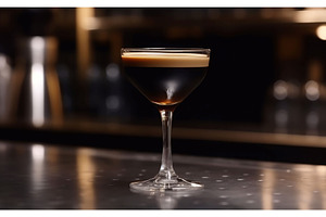 Coffee Cocktail. Generate AI