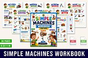 Simple Machines Workbook, a Stationery Template by Designmela01 (Thumbnail 1 of 10)