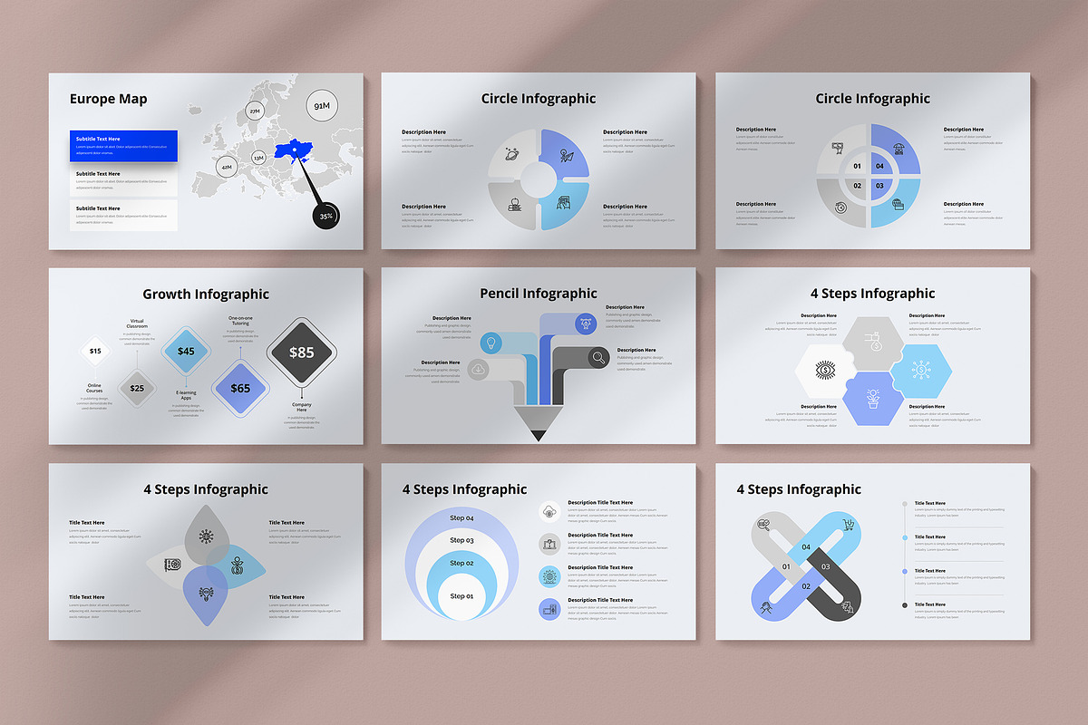 Minimal Business Google Slides, a Presentation Template by GenerousArt (Photo 17 of 18)