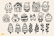 Hand Drawn Christmas PNG Clipart, a Seasonal Illustration by LemonDesign (Thumbnail 3 of 3)