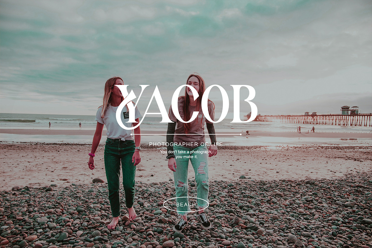Blingh Ligature serif typeface, a Serif Font by yaqublekker (Photo 4 of 9)