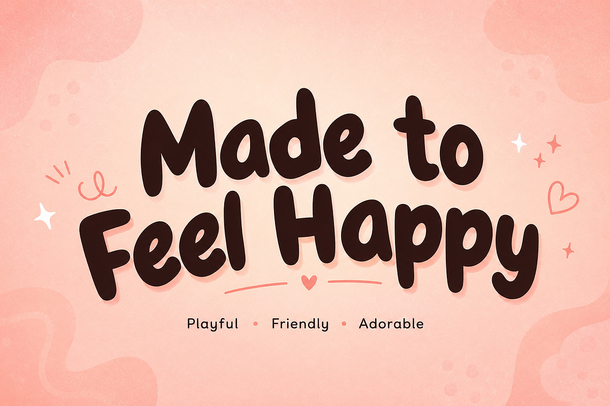 Cuddle, a Slab Serif Font by Wow Magic (Photo 3 of 3)