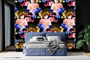 Madonna — Luxury Tileable Pattern, a Pattern Graphic by Designnina Shop (Thumbnail 4 of 13)