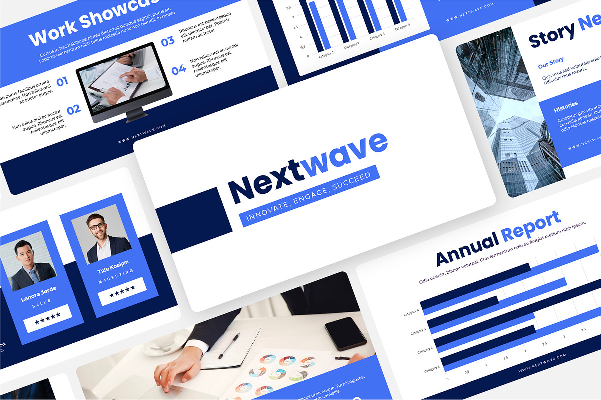 Business Keynote Presentation Design, a Presentation Template by Kren Studio (Photo 3 of 8)