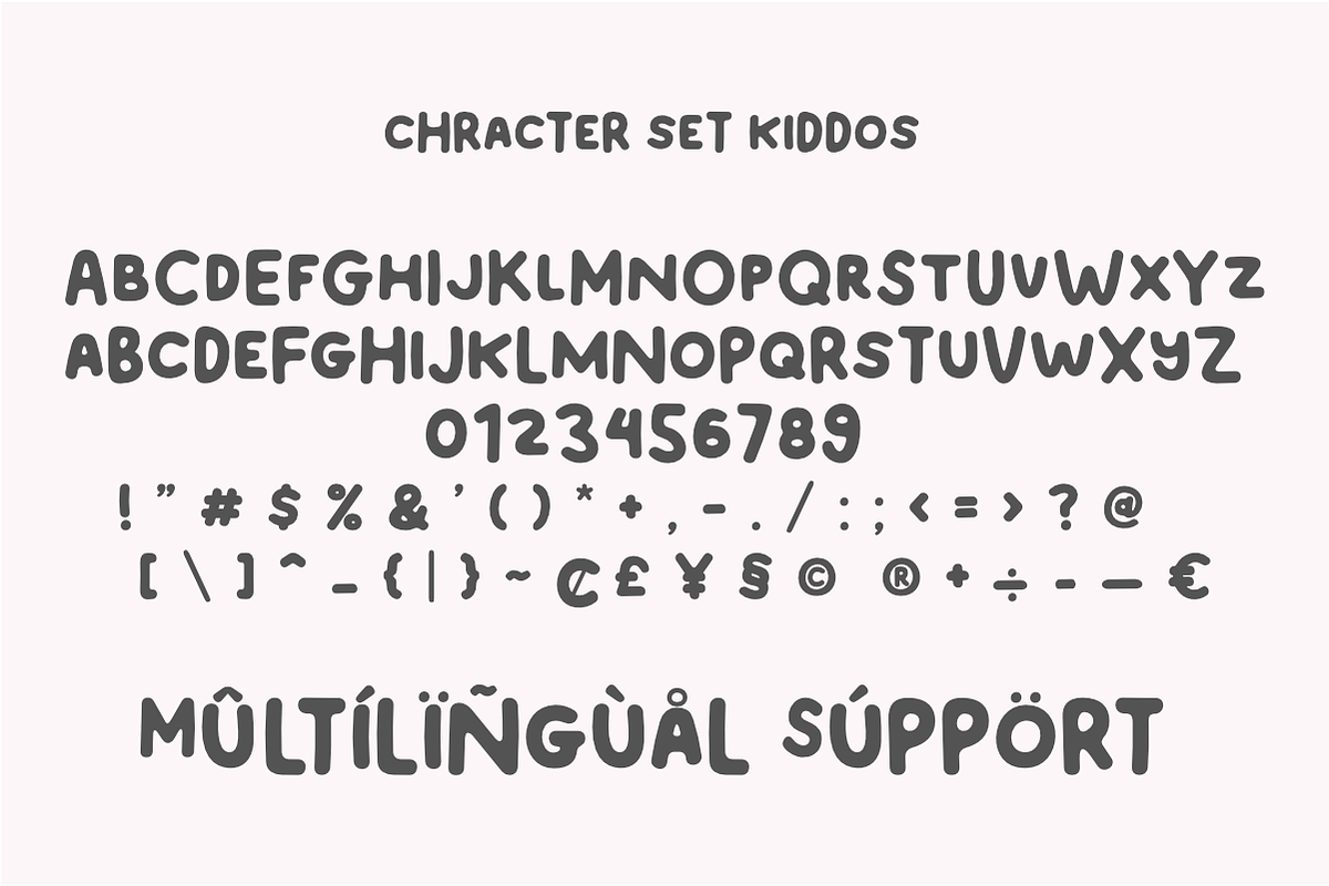 Kiddos - Cute Quirky Font, a Handwritten Font by SaktiAvellin (Photo 6 of 9)