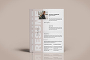 Resume - CV - Letter, a Resume Template by GoldenGrid Studio (Thumbnail 3 of 5)