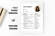 Teacher Resume|CV + Cover letter, a Resume Template by MediaKitTemplates (Thumbnail 6 of 9)