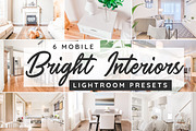 Bright interiors mobile presets, an Action Add-On by GDR Design (Thumbnail 1 of 9)