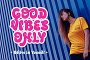 Chewy Geewy - A Groovy Bubbly Font, a Symbol Font by agnyhasyastudio (Thumbnail 7 of 15)