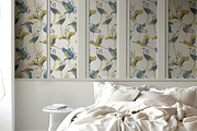 Wallpaper Bedroom Scene  Mockup, a Product Mockup by Nora Gad (Thumbnail 7 of 24)