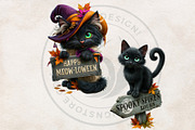 Funny Halloween Clipart PNG Set, a Seasonal Illustration by ThatsDesignArt (Thumbnail 12 of 16)