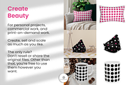 Polka Dot Seamless Pattern, a Pattern Graphic by Nina Shaw (Thumbnail 4 of 10)
