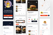Foodama - Food Delivery UI KIT, a Device Mockup by Odama (Thumbnail 5 of 5)
