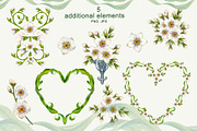 Floral frames, botanical watercolor, a Decorative Illustration by EL_SUHOVA (Thumbnail 14 of 15)