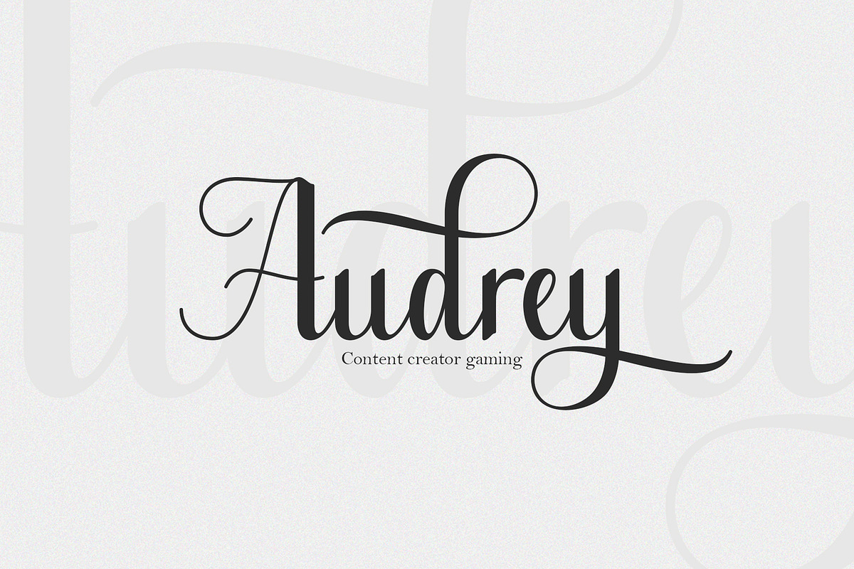 Katharine Calligraphy Modern, a Script Font by Teweka (Photo 4 of 8)
