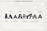 American Vintage Font Bundle, a Sans Serif Font by Parker Creative (Thumbnail 3 of 11)