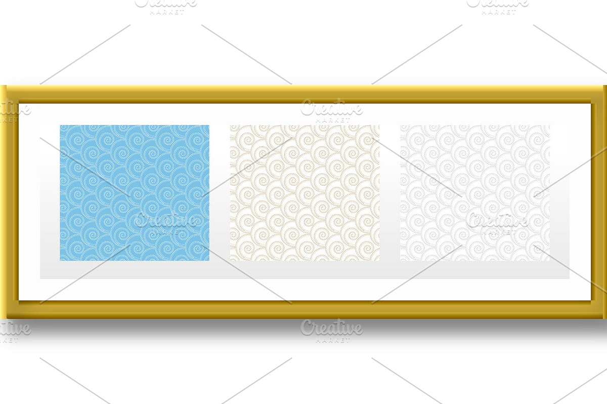 Set of abstract geometric patterns, a Pattern Graphic by RODINA (Photo 2 of 3)