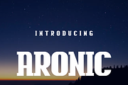 Aronic, a Serif Font by lelevien (Thumbnail 2 of 5)