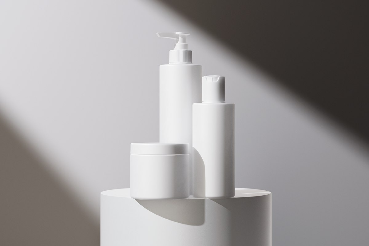 Cosmetic Set Mockup, a Packaging Mockup by Mocklux (Photo 5 of 8)