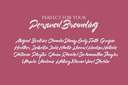 Pink Culture Modern Brush Font, a Script Font by RantautypeStudio (Thumbnail 4 of 13)