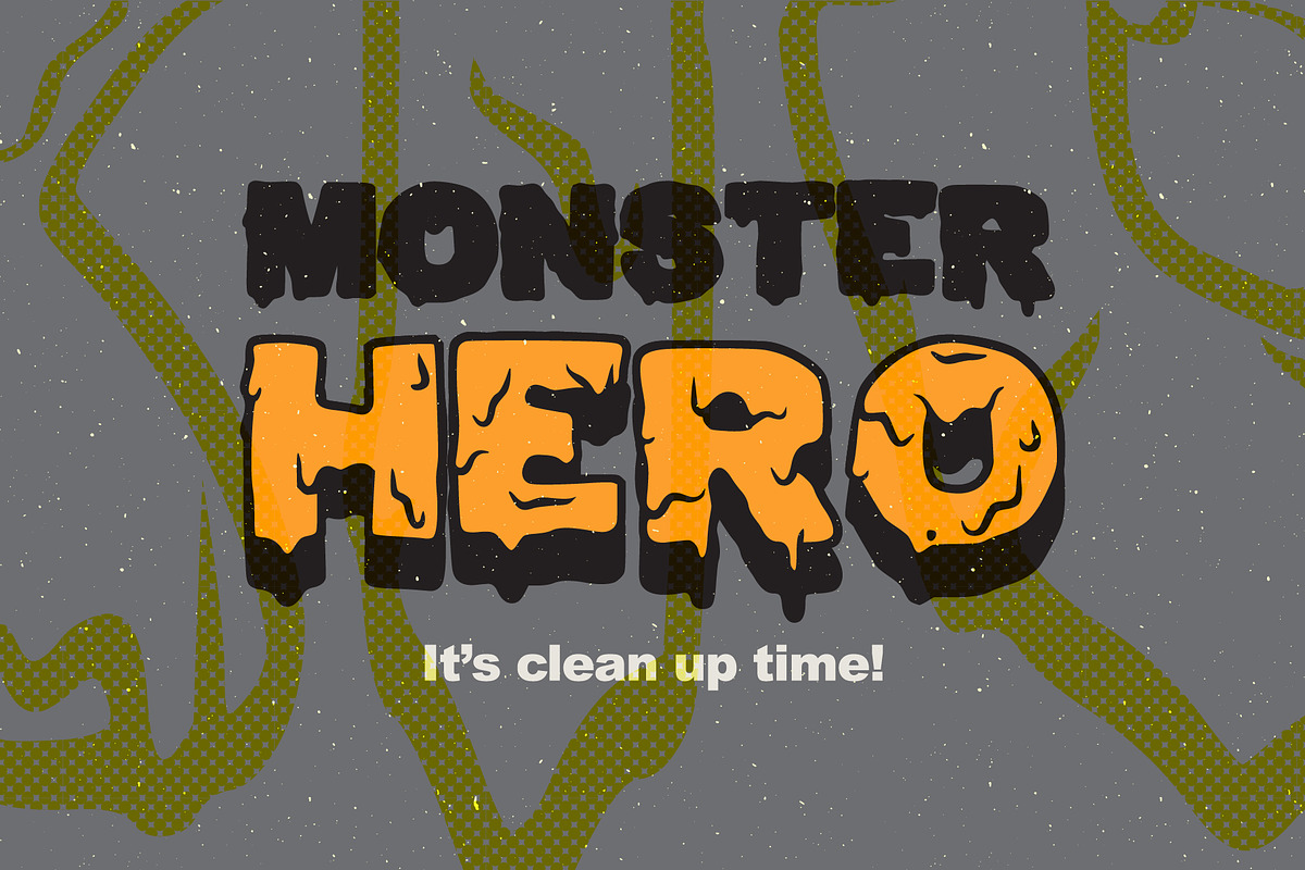 Toxic Font, a Sans Serif Font by Joshua Swain (Photo 6 of 9)