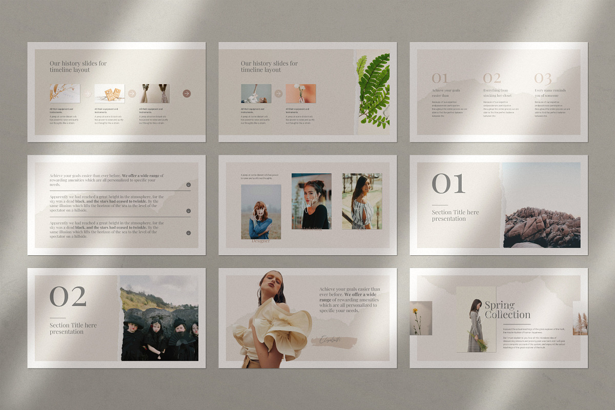 Elizabeth Powerpoint Template, a Presentation Template by TemplateZuu (Photo 8 of 16)