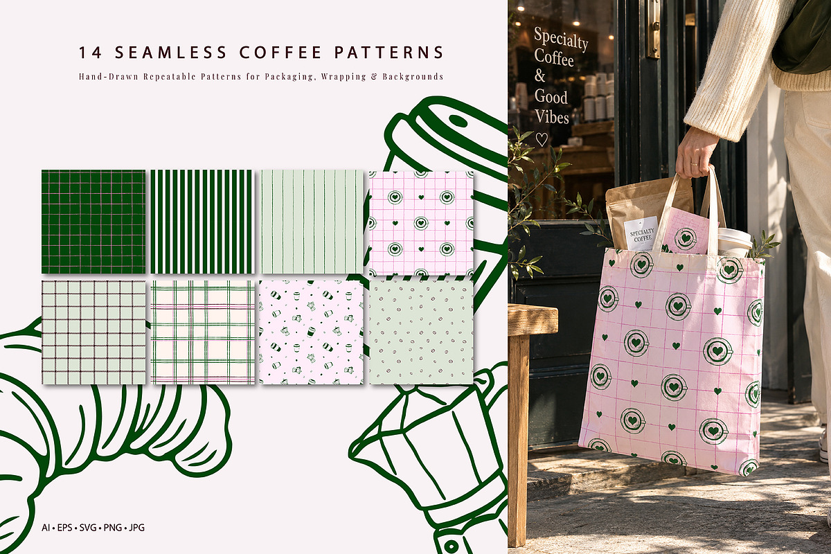 Specialty Coffee Vector Bundle, an Object Graphic by SunnJaneArt (Photo 13 of 18)