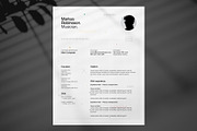 Minimal Creative Resume Pack by Srg, a Resume Template by Srg® (Thumbnail 9 of 11)