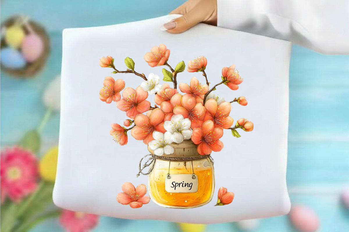 Whimsical Spring Clipart, an Illustration by designcity5 (Photo 4 of 5)