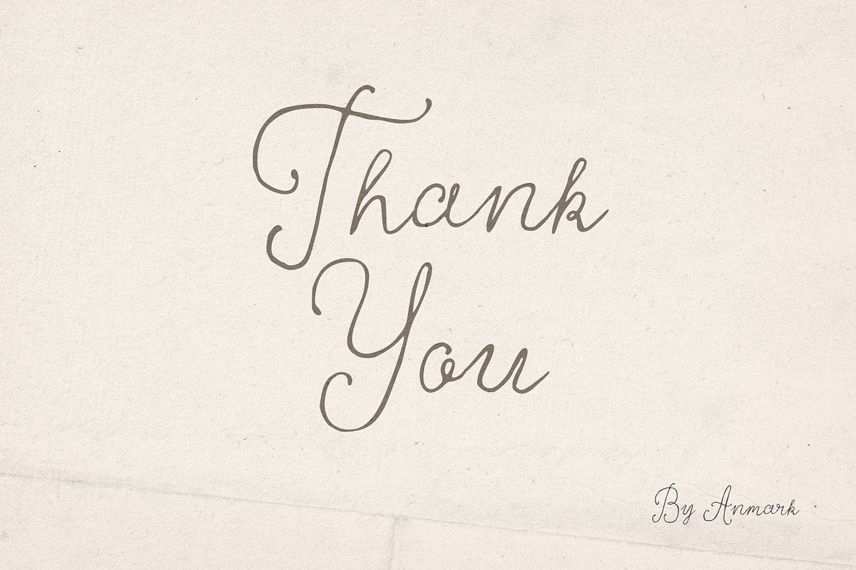 The Paper Doll Vintage Romantic Font, a Script Font by AnMark (Photo 16 of 16)