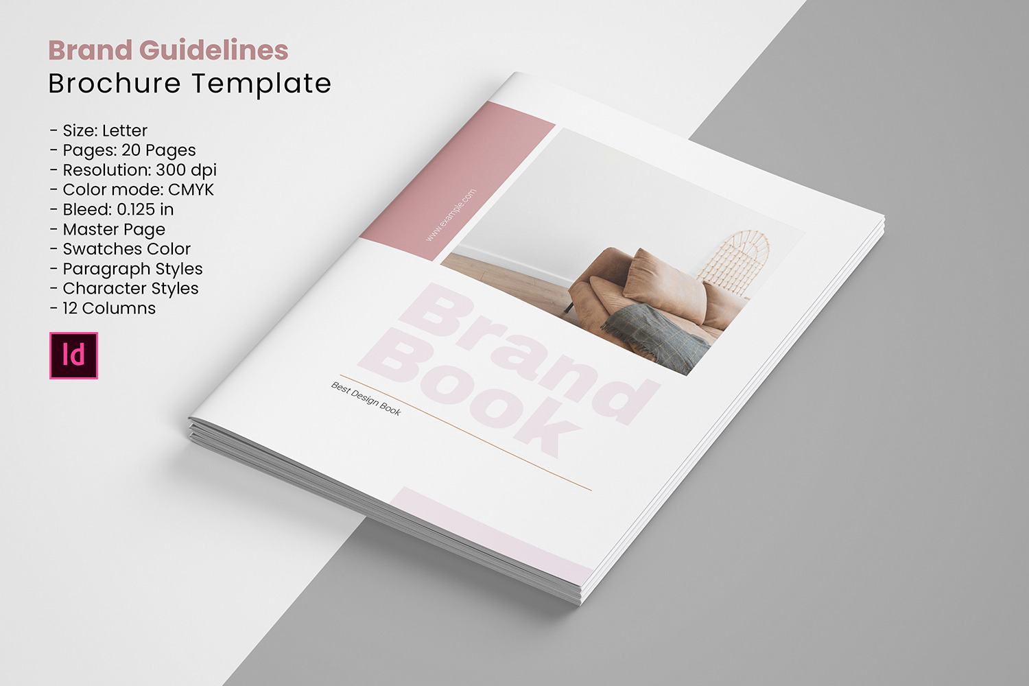 Brand Guidelines  Brand Manual by Template Shop  Creative Market